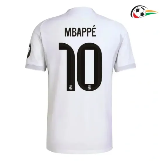 MBAPPÉ 10 Real Madrid Camiseta Replicas Home 2025/26 Branco MBAPPÉ 10 Real Madrid Camiseta Replicas Home 2025/26 Branco