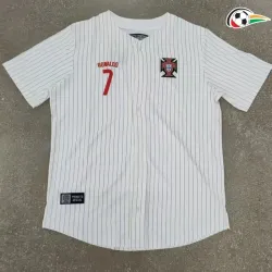 Portugal Camisa Futebol Camisa de Beisebol 2025 Branco