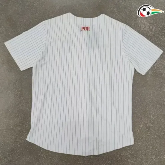 Portugal Camisa Futebol Camisa de Beisebol 2025 Branco Portugal Camisa Futebol Camisa de Beisebol 2025 Branco