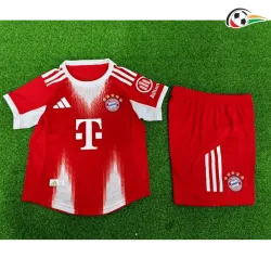 Camisola Bayern Múnich Qualidade Premium Local Primeiro Kit 2025/26 Niños Versão Jogador Vermelho/Branco