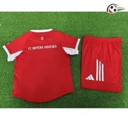 Camisola Bayern Múnich Qualidade Premium Local Primeiro Kit 2025/26 Niños Versão Jogador Vermelho/Branco