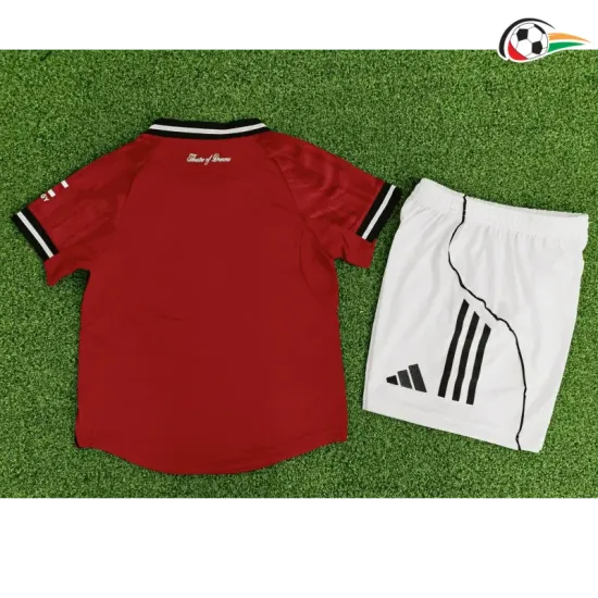 Manchester United Camiseta Qualidade TAILANDESA Home 2025/26 (Camisola + Calções) Versão Jogador Vermelho Manchester United Camiseta Qualidade TAILANDESA Home 2025/26 (Camisola + Calções) Versão Jogador Vermelho