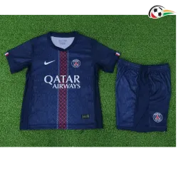 Camiseta PSG Replicas Local 2025/26 (Camisola + Calções) Versão Jogador Azul