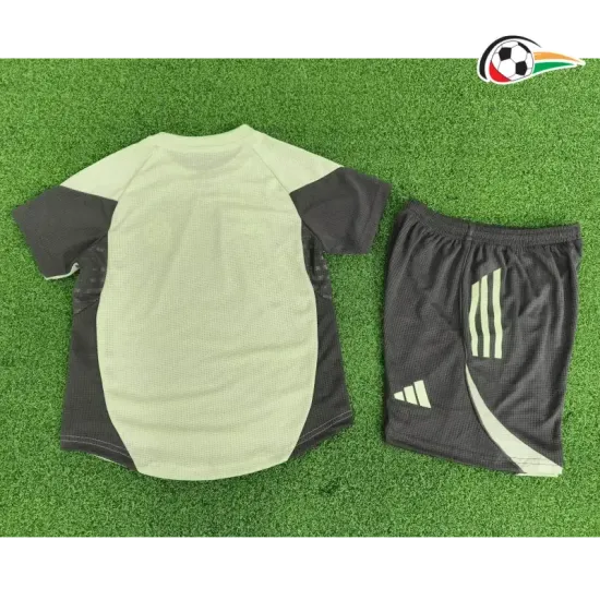 Real Madrid Camisa de treino Qualidade TAILANDESA 2025/26 Infantil Versão Jogador Verde/Cinza Real Madrid Camisa de treino Qualidade TAILANDESA 2025/26 Infantil Versão Jogador Verde/Cinza