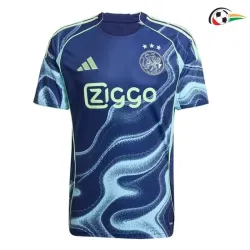 Ajax Camiseta Qualidade Premium Away 2025/26 Azul