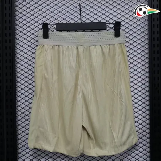 Barcelona Shorts Futebol Away Segundo Kit 2025/26 Jogador Branco Barcelona Shorts Futebol Away Segundo Kit 2025/26 Jogador Branco
