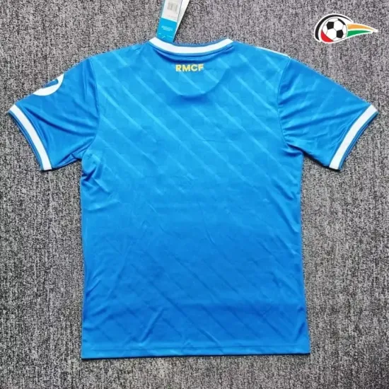Camiseta Real Madrid Qualidade Premium Terceiro Kit 2025/26 Azul Camiseta Real Madrid Qualidade Premium Terceiro Kit 2025/26 Azul