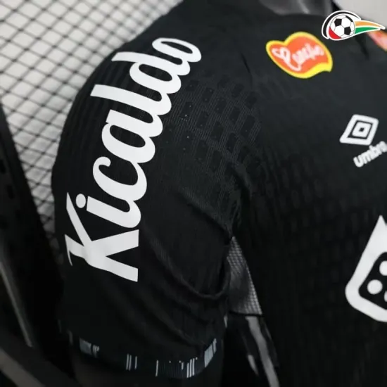 Camiseta Santos FC Qualidade TAILANDESA Edição Especial 2025/26 com Publicidade Jogador Preto Camiseta Santos FC Qualidade TAILANDESA Edição Especial 2025/26 com Publicidade Jogador Preto