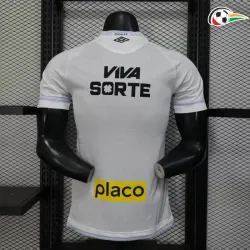 Camisola Santos FC Replicas Local 2025/26 com Publicidade Jogador Branco