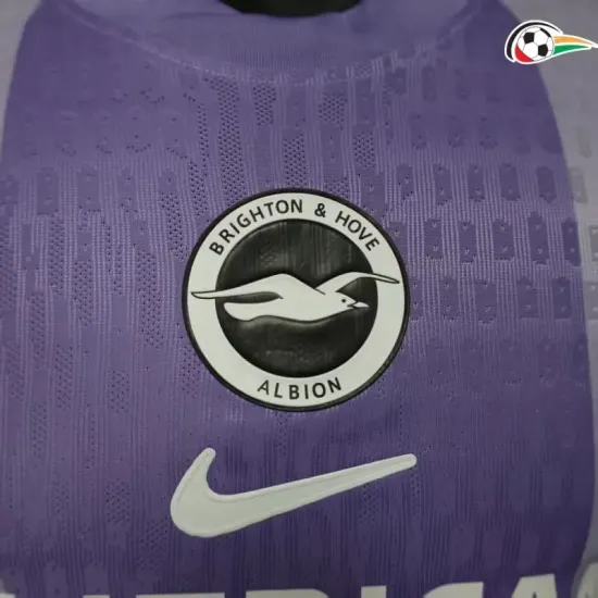 Equipacione Brighton Qualidade AAA Visitante 2025/26 Versão Jogador Roxo Equipacione Brighton Qualidade AAA Visitante 2025/26 Versão Jogador Roxo