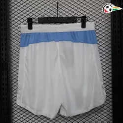Manchester City Shorts Baratas Local 2025/26 Jogador Branco