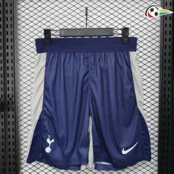 Tottenham Hotspur Shorts Replicas Local Primeiro Kit 2025/26 Versão Jogador Azul