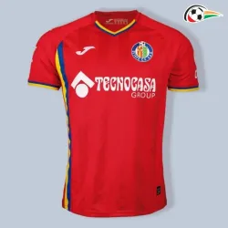 Camisa Getafe Futebol Segundo Kit 2025/26 Vermelho