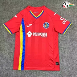 Camisa Getafe Futebol Segundo Kit 2025/26 Vermelho