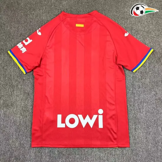 Camisa Getafe Futebol Segundo Kit 2025/26 Vermelho Camisa Getafe Futebol Segundo Kit 2025/26 Vermelho