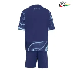 Camiseta Ajax Qualidade TAILANDESA Away 2025/26 Infantil Azul