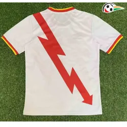 Camiseta Rayo Vallecano Replicas Home 2025/26 Branco/Vermelho