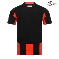 Eintracht Fráncfort Camisola Qualidade TAILANDESA Local Primeiro Kit 2025/26 Vermelho/Preto