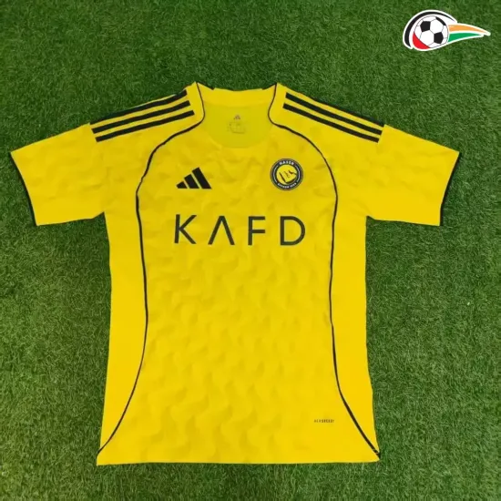 Equipacione Al Nassr Baratas Local 2025/26 Amarelo Equipacione Al Nassr Baratas Local 2025/26 Amarelo
