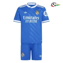 Equipacione Real Madrid Futebol Thrid 2025/26 Infantil Azul