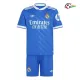 Equipacione Real Madrid Futebol Thrid 2025/26 Infantil Azul Equipacione Real Madrid Futebol Thrid 2025/26 Infantil Azul