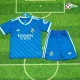 Equipacione Real Madrid Futebol Thrid 2025/26 Infantil Azul Equipacione Real Madrid Futebol Thrid 2025/26 Infantil Azul