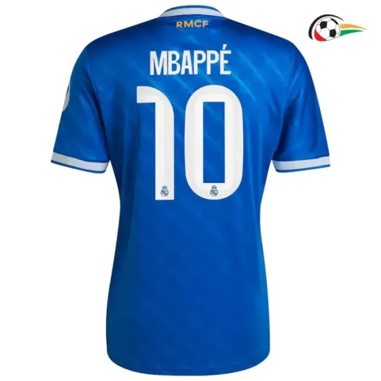 MBAPPÉ 10 Real Madrid Camiseta Qualidade TAILANDESA Thrid Terceiro Kit 2025/26 Azul MBAPPÉ 10 Real Madrid Camiseta Qualidade TAILANDESA Thrid Terceiro Kit 2025/26 Azul