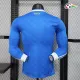 Real Madrid Camisola Replicas Alternativa 2025/26 Versão Jogador ML Azul Real Madrid Camisola Replicas Alternativa 2025/26 Versão Jogador ML Azul