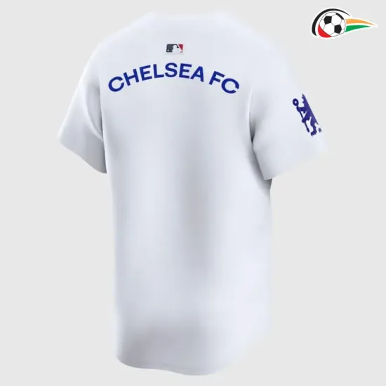 Camiseta Chlesea Qualidade Premium Camisa de Beisebol 2025/26 Branco Camiseta Chlesea Qualidade Premium Camisa de Beisebol 2025/26 Branco