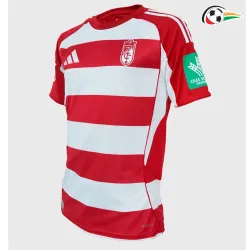 Camisola Granada Qualidade TAILANDESA Local Primeiro Kit 2025/26 Vermelho/Branco