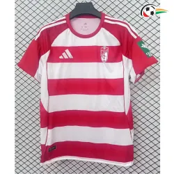 Camisola Granada Qualidade TAILANDESA Local Primeiro Kit 2025/26 Vermelho/Branco