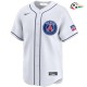 Equipacione PSG Futebol Camisa de Beisebol 2025/26 Branco Equipacione PSG Futebol Camisa de Beisebol 2025/26 Branco
