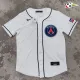 Equipacione PSG Futebol Camisa de Beisebol 2025/26 Branco Equipacione PSG Futebol Camisa de Beisebol 2025/26 Branco
