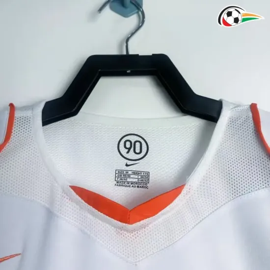 Holanda Camisa Baratas Visitante 2004 Retro Branco Holanda Camisa Baratas Visitante 2004 Retro Branco
