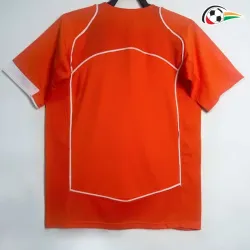 Holanda Camisola Replicas Primeiro Kit 2004 Retro Classicas Laranja