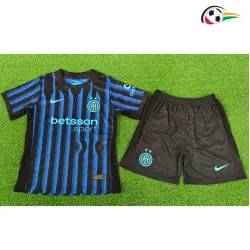 Inter de Milan Camisola Qualidade Premium Home 2025/26 (Camisola + Calções) Jogador Azul/Preto