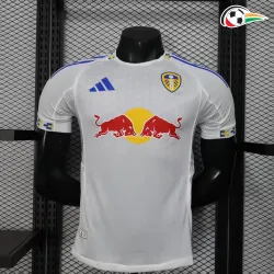 Leeds United Equipacione Baratas Local 2025/26 Versão Jogador Branco