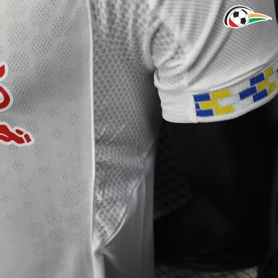 Leeds United Equipacione Baratas Local 2025/26 Versão Jogador Branco Leeds United Equipacione Baratas Local 2025/26 Versão Jogador Branco