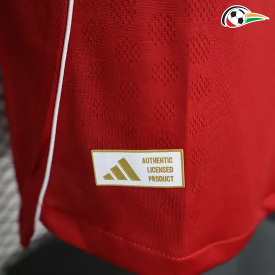 Liverpool Camiseta Replicas Home Primeiro Kit 2025/26 Jogador ML Vermelho Liverpool Camiseta Replicas Home Primeiro Kit 2025/26 Jogador ML Vermelho