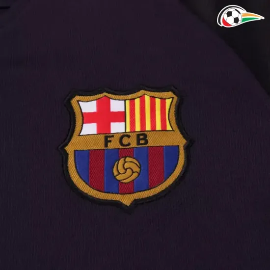 Camiseta Barcelona Replicas Visitante 2016/17 Vintage Niños Preto Camiseta Barcelona Replicas Visitante 2016/17 Vintage Niños Preto