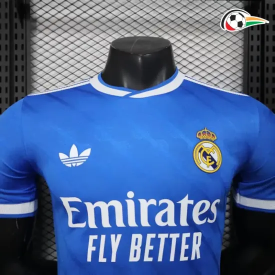 Equipacione Real Madrid Baratas Alternativa 2025/26 Jogador Azul Equipacione Real Madrid Baratas Alternativa 2025/26 Jogador Azul