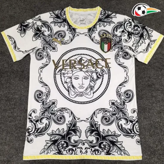Italia Camiseta Qualidade Premium Edição Especial 2023/24 Branco Italia Camiseta Qualidade Premium Edição Especial 2023/24 Branco