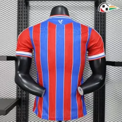 Camisola Crystal Palace FC Qualidade TAILANDESA Local Primeiro Kit 2025/26 Versão Jogador Vermelho/Azul