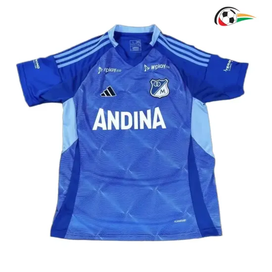 Equipacione Millonarios Qualidade AAA Home Primeiro Kit 2025/26 Azul Equipacione Millonarios Qualidade AAA Home Primeiro Kit 2025/26 Azul