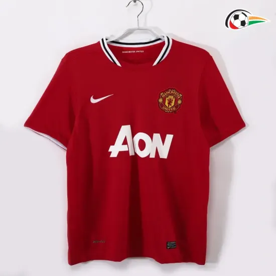 Camisola Manchester United Qualidade Premium Home Primeiro Kit 2011/12 Retro Vermelho Camisola Manchester United Qualidade Premium Home Primeiro Kit 2011/12 Retro Vermelho