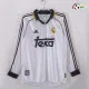 Equipacione Real Madrid Baratas Local 1998/00 Retro Classicas ML Branco Equipacione Real Madrid Baratas Local 1998/00 Retro Classicas ML Branco