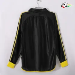 Real Madrid Camisola Qualidade TAILANDESA Away 1999/01 Retro ML Preto