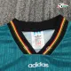 Alemania Camisola Qualidade Premium Visitante 1996 Retro Niños Verde Alemania Camisola Qualidade Premium Visitante 1996 Retro Niños Verde