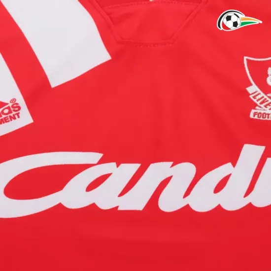 Camisa Liverpool Baratas Local Primeiro Kit 1991/92 Vintage Infantil Vermelho Camisa Liverpool Baratas Local Primeiro Kit 1991/92 Vintage Infantil Vermelho