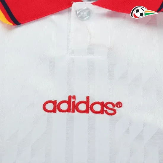 Camiseta España Qualidade TAILANDESA Visitante Segundo Kit 1994 Classicas Niños Branco Camiseta España Qualidade TAILANDESA Visitante Segundo Kit 1994 Classicas Niños Branco